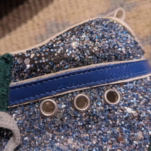 🦄RARE💚Golden Goose💚Silver Glitter MidStar Sneakers 37 - Picture 11 of 15